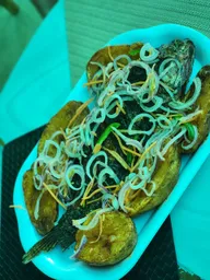 Fresh fish served with Irish potatoes